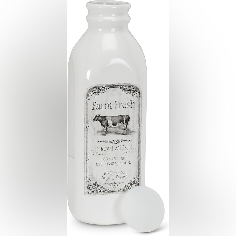 Farm Fresh Royal Milk Bottle ceramic